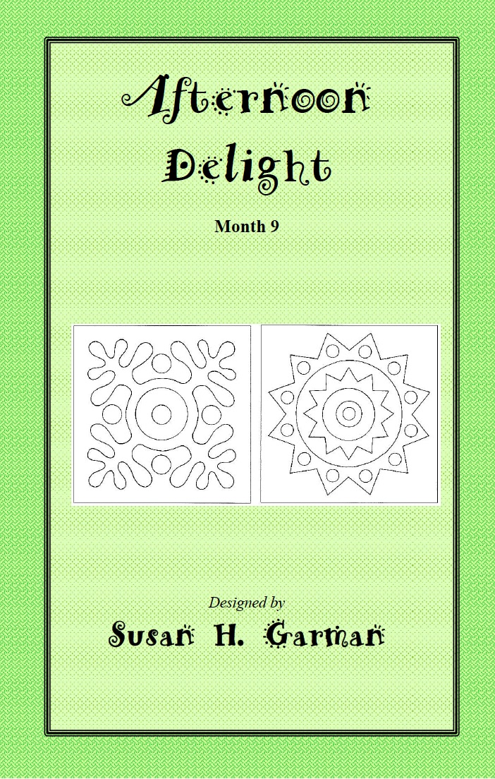 "Afternoon Delight" Month 9 Blocks